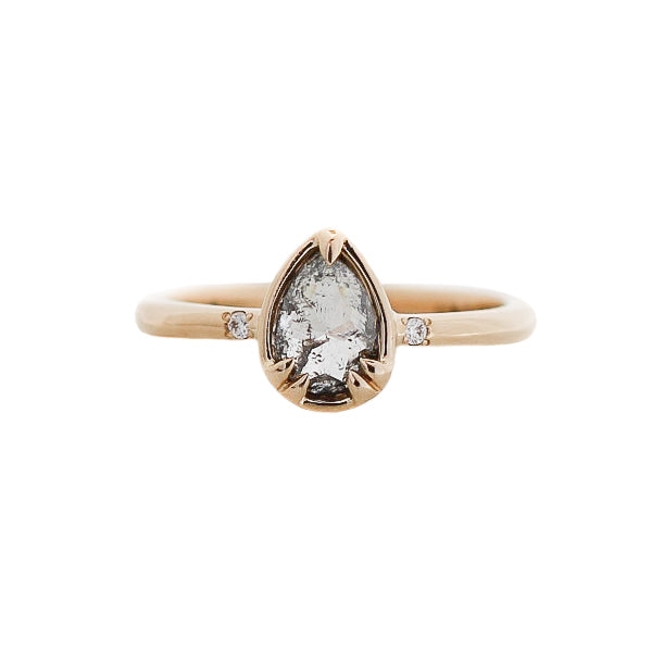 Tacori Simply Tacori Pear Side Stone Diamond Engagement Ring Setting